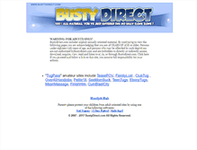 Tablet Screenshot of bustydirect.com